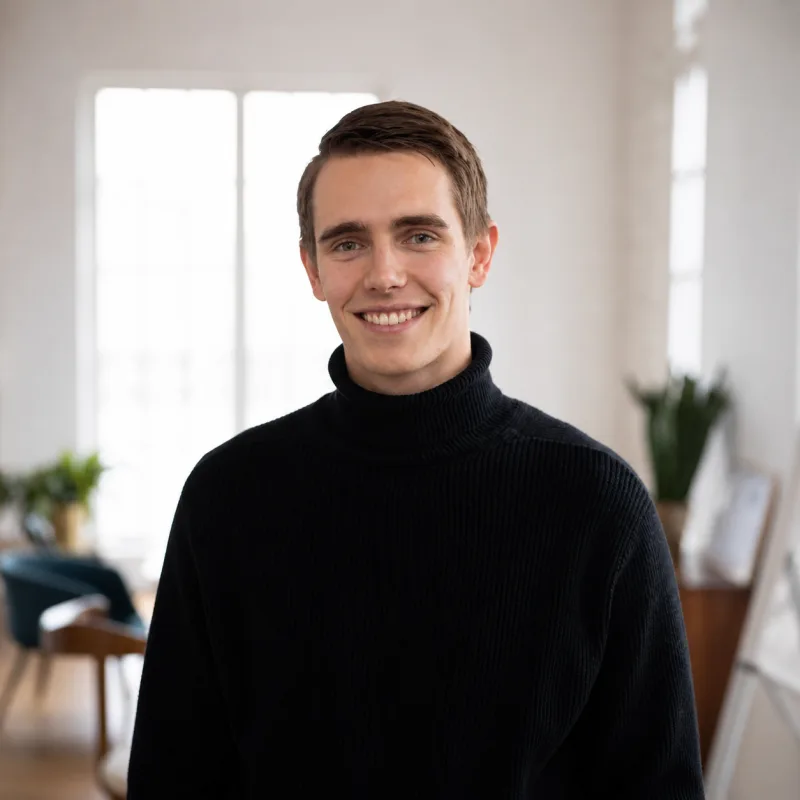 Portrett av Kristoffer Lande